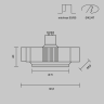 Встраиваемый светильник MAYTONI NEO DL139-GU10-B